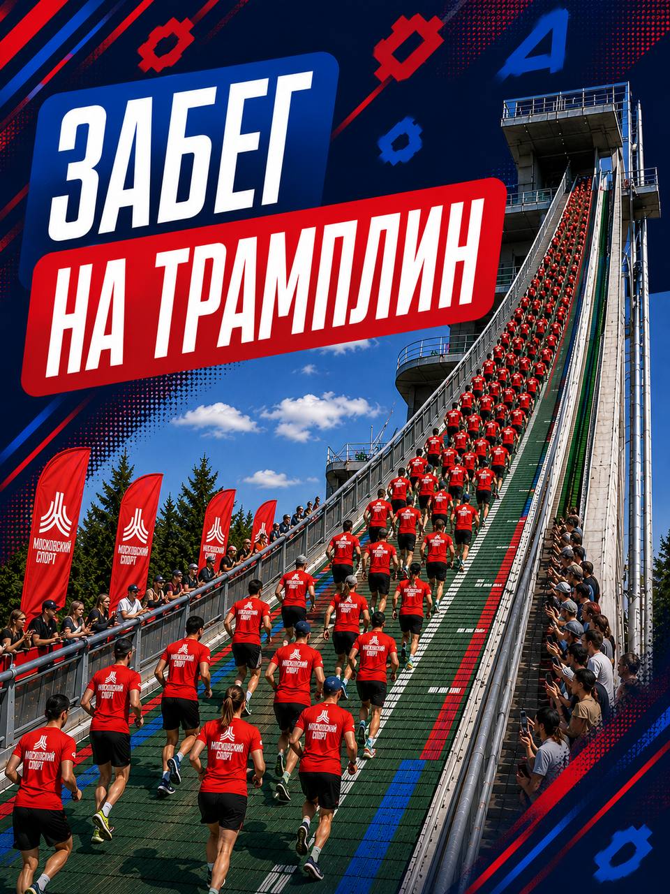 Забег на трамплин